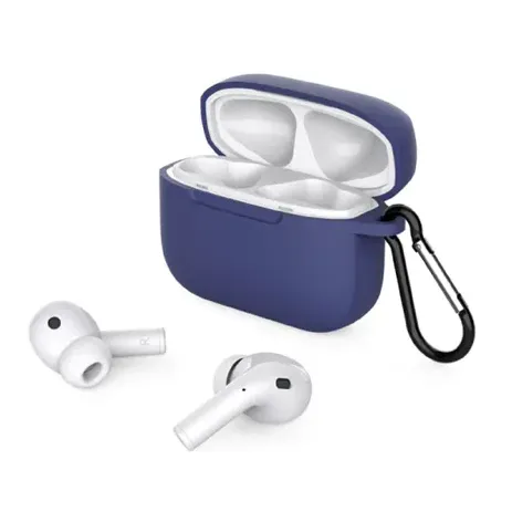 Audífonos Argomtech Skeipods E70 Inalámbricos Control Táctil Color Azul