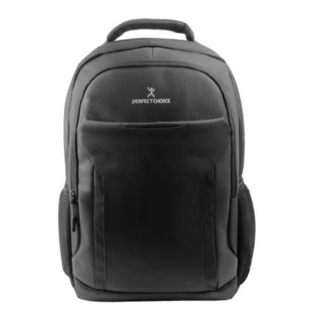 Perfect Choice Mochila de Poliéster Folk para Laptop 15.6", Negro