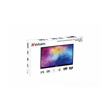 Monitor Portátil Verbatim PMT-15 LCD 15.6", Full HD, HDMI, Negro