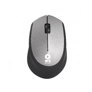 Mouse Ergonómico BRobotix Óptico 6000786, Inalámbrico, USB, 1000DPI, Negro/Gris