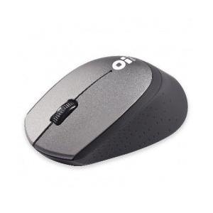 Mouse Ergonómico BRobotix Óptico 6000786, Inalámbrico, USB, 1000DPI, Negro/Gris