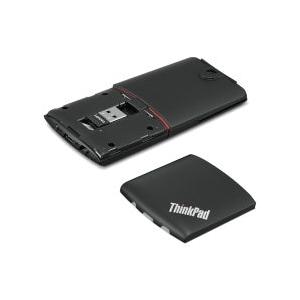 Mouse Ergonómico Lenovo Óptico ThinkPad X1, Inalámbrico + Bluetooth, USB, 1600DPI, Negro