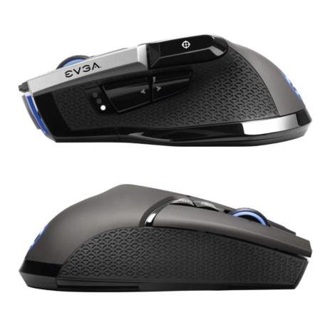 Mouse Gamer EVGA Optico X20 Inalambrico Bluetooth USB-A 16000DPI Negro