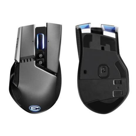 Mouse Gamer EVGA Optico X20 Inalambrico Bluetooth USB-A 16000DPI Negro