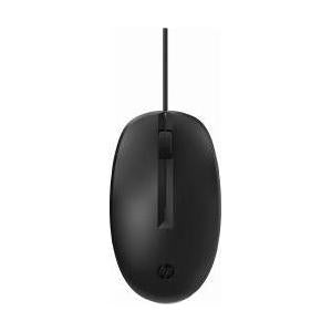 Mouse HP 125, Alámbrico, USB, Negro