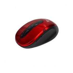 Mouse Klip Xtreme Óptico KMW-330, RF Inalámbrico, 1600DPI, Rojo
