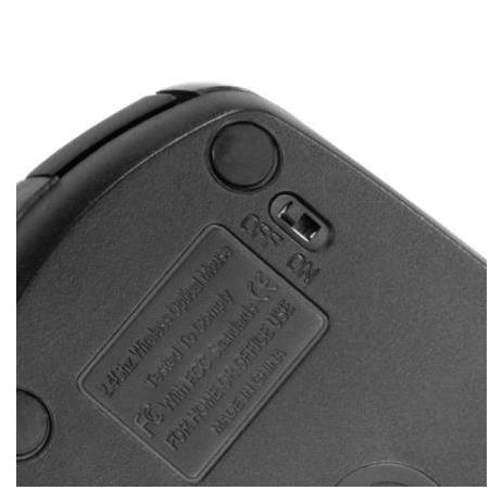 Mouse inalambrico ergonomico Klip Xtreme Klever KMW-340BK