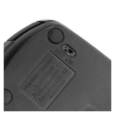 Mouse Klip Xtreme Óptico KMW-340BL, Inalámbrico, USB, 1600DPI, Azul