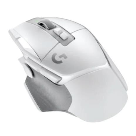 Mouse Gamer Logitech Óptico G502 X Lightspeed, RF Inalámbrico, 25.600DPI, Blanco