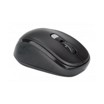 Mouse Manhattan Óptico Performance, RF Inalámbrico, 1600DPI, Negro