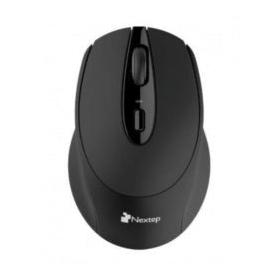 Mouse Nextep Óptico NE-410E, Inalámbrico, RF, 1600DPI, Negro