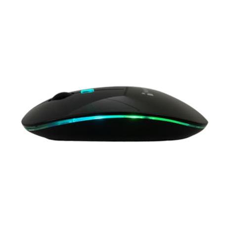 Mouse Nextep Óptico NE-412N, Inalámbrico, RF, 1600DPI, Negro