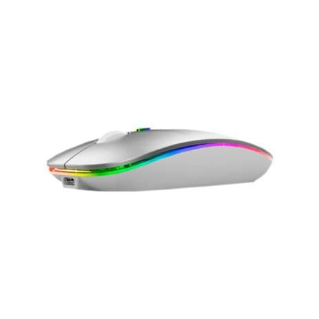 Mouse Nextep Óptico NE-412P, Inalámbrico, RF, 1600DPI, Plata