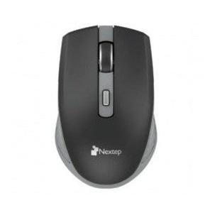Mouse Nextep Óptico NE-413NG, Inalámbrico, RF, 1600DPI, Negro/Gris