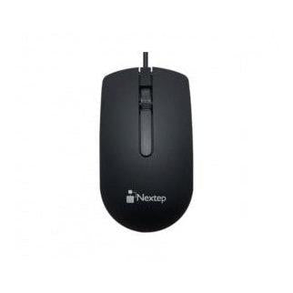 Mouse Nextep Óptico NE-414, Alámbrico, USB, 1000DPI, Negro