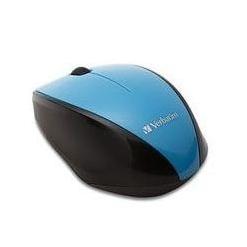 Mouse Verbatim Óptico Multi-Trac LED Azul, Inalámbrico, Azul