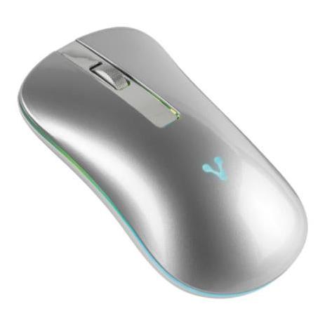 Mouse Vorago Óptico MO-305 Slim, Inalámbrico, USB, 1600DPI, Plata