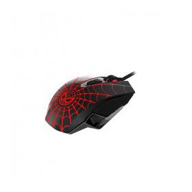 Mouse Gamer Xtech Óptico Marvel Spider-Man, Alámbrico, USB, 2400DPI, Negro/Rojo