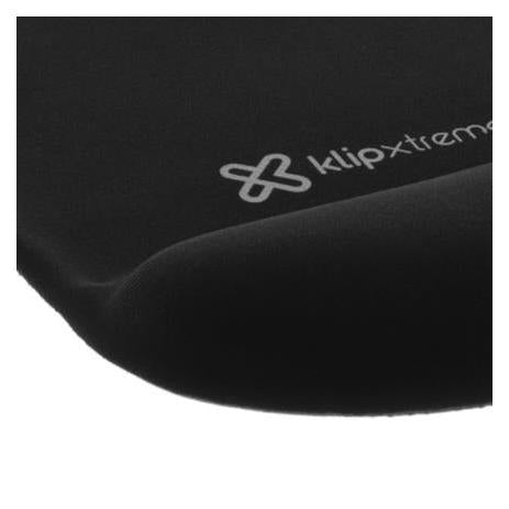 Mousepad Klip Xtreme KMP-100B con Descansa Muñecas de Gel, Negro
