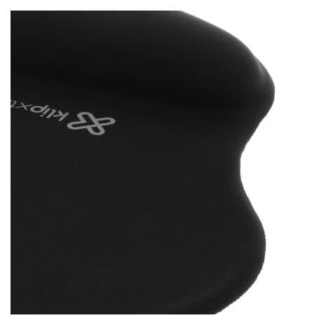 Mousepad Klip Xtreme KMP-100B con Descansa Muñecas de Gel, Negro