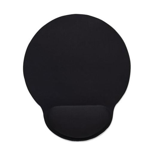 Mousepad Manhattan con Descansa Muñecas, 20x24cm, Grosor 4mm, Negro
