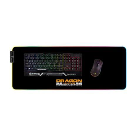 Mousepad Gamer Nextep Dragon XT XL, 80 x 35cm, Grosor 4mm, Negro