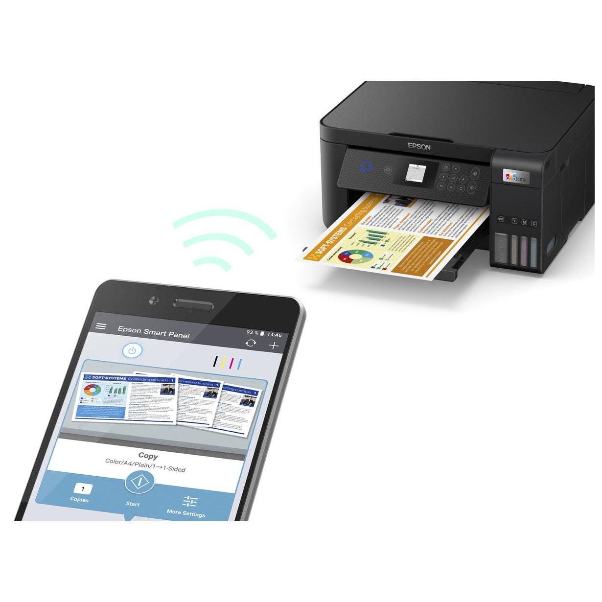 Impresora Multifuncional Epson EcoTank L4260 Color Inyección de Tinta Inalámbrica Dúplex