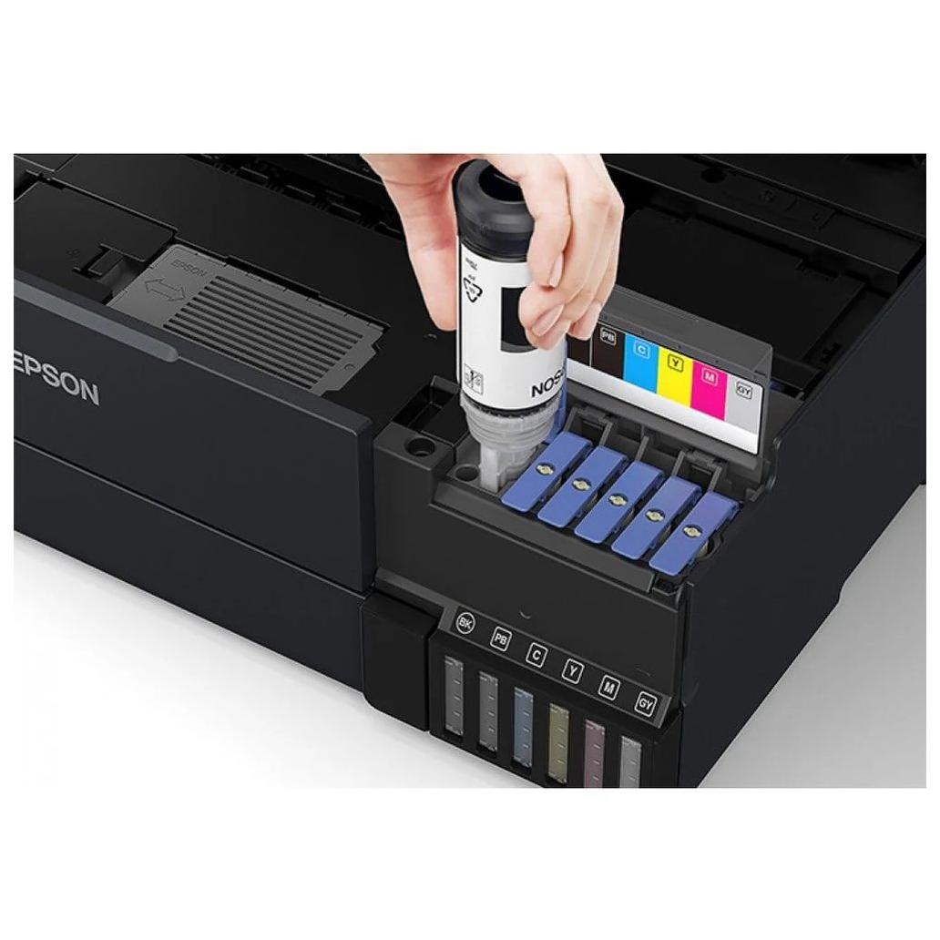 Impresora Multifuncional Epson EcoTank L8180 Color Inyección de Tinta Inalámbrico Dúplex