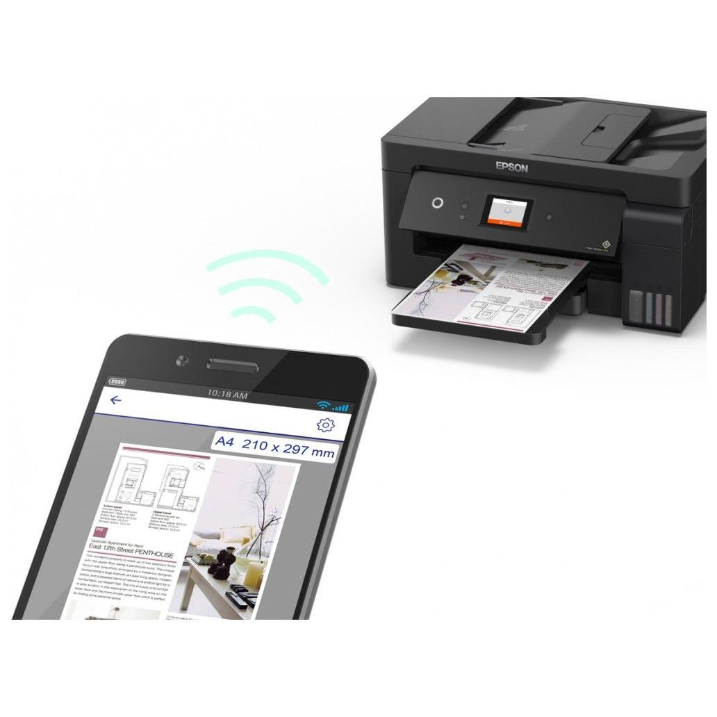 Impresora Multifuncional Epson EcoTank L14150 Color Inyección de Tinta, Print/Scan/Copy/Fax