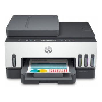 Multifuncional HP Smart Tank 750, Color, Inyección, Inalámbrico, Impresora/Scan/Copy/Fax