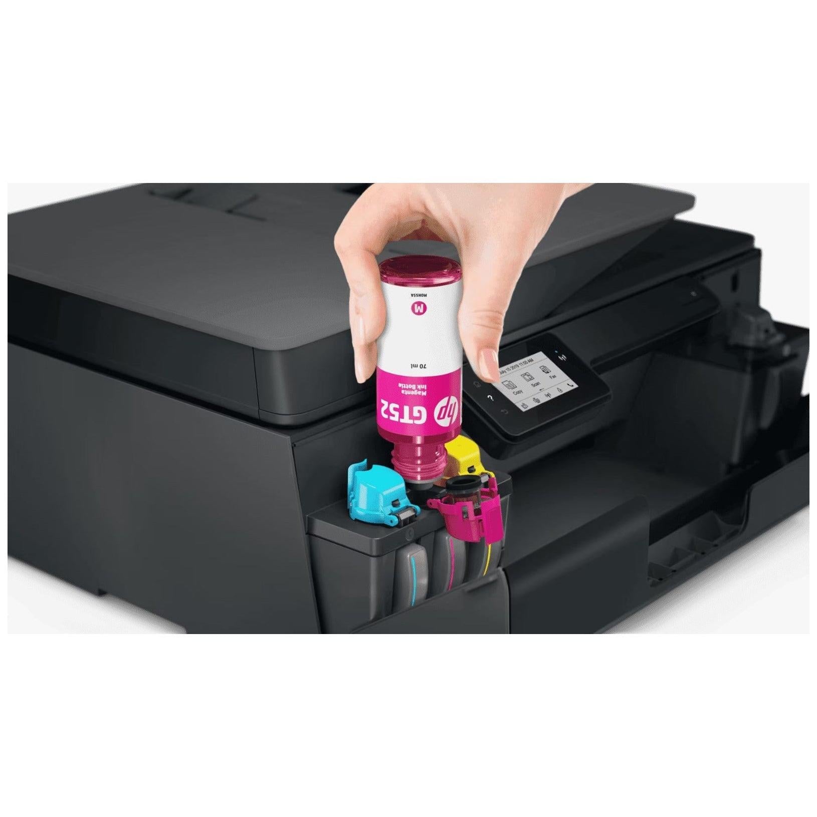 Impresora Multifuncional HP Smart Tank 615, Color, Inyección, Inalámbrico, Print/Scan/Copy/Fax