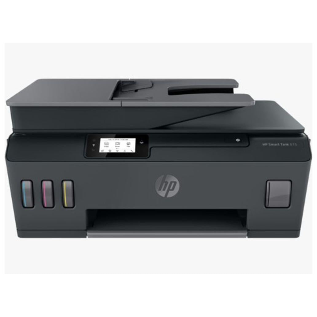 Impresora Multifuncional HP Smart Tank 615, Color, Inyección, Inalámbrico, Print/Scan/Copy/Fax