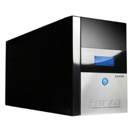 No Break Forza Power Technologies FX-2200LCD Línea Interactiva 1.200W 2.200VA Entrada 110V - 120V Salida 110V - 120V 8 Salidas