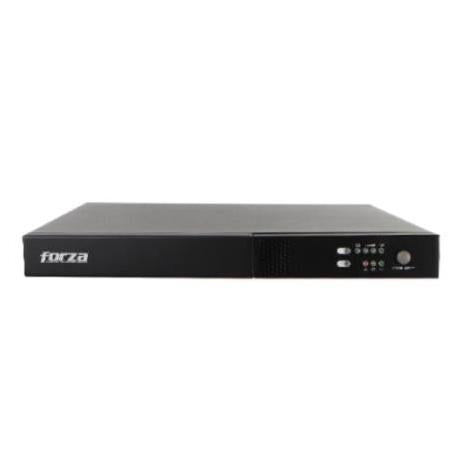 UPS Doble Conversión en Línea Forza FDC-1001RUL con Capacidad de 1000VA/800W Onda Senoidal Pura 3 Salidas 120V Negro
