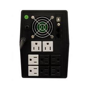 No Break Smartbitt SBNB1800 Línea Interactiva, 900W, 1800VA, Entrada 82 - 148V, Salida 120V, 8 Contactos