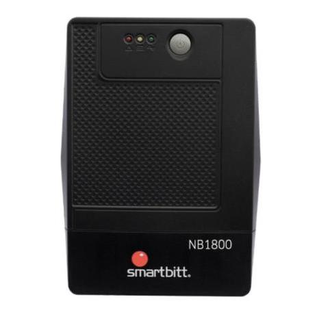 No Break Smartbitt SBNB1800 Línea Interactiva, 900W, 1800VA, Entrada 82 - 148V, Salida 120V, 8 Contactos