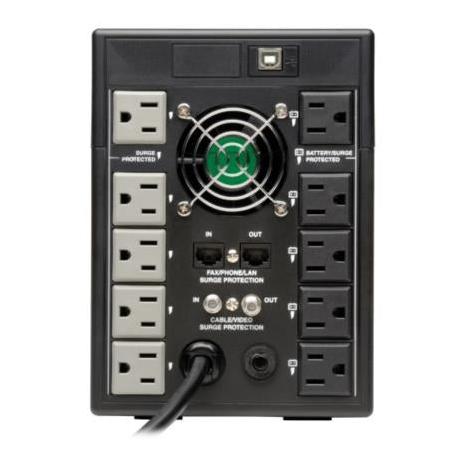 No Break Tripp Lite by Eaton SMART1500LCDT, 900W, 1500VA, Entrada 120V, Salida 120V, 10 Contactos