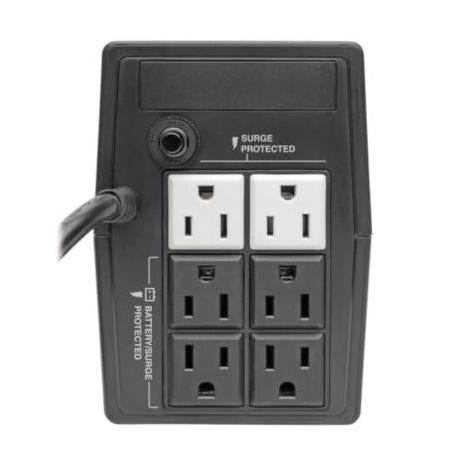 No Break Tripp Lite by Eaton VS650T Línea Interactiva, 360W, 650VA, Entrada 120V, Salida 110V - 120V, 6 Contactos