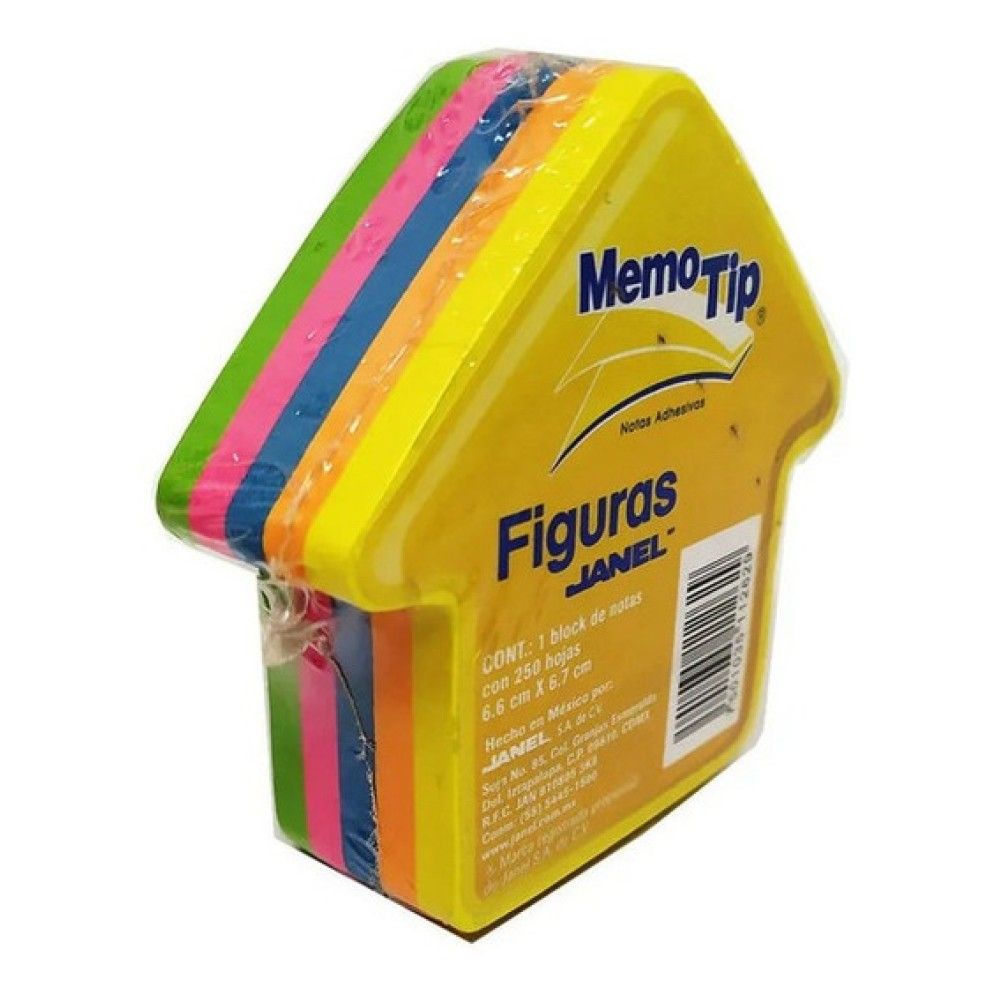 Notas Adhesivas Janel- Azul Flecha 250 Hoja(s) Papel