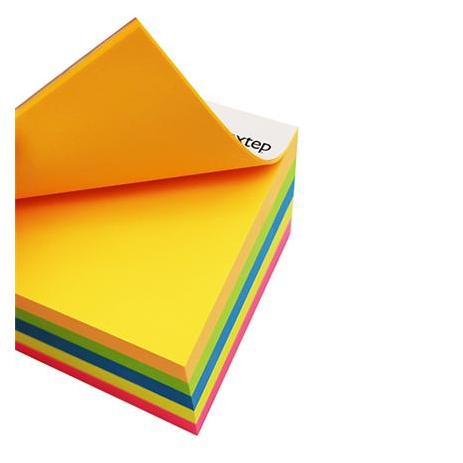Notas Adhesivas Nextep 2x2 Neon 5 Bloques 500 Hojas
