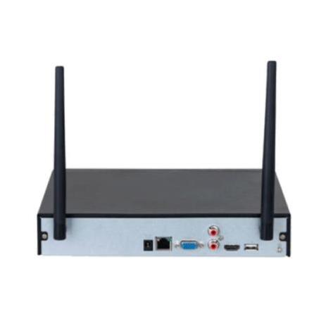 NVR WiFi de 6 MP/ 8 Canales IP/ H.265/ Salidas HDMI y VGA/ 1 Bahia de Disco Duro/ 1 Entrada de Salida de Audio/ Onvif