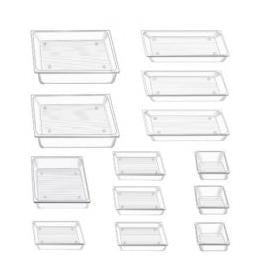 Nextep Organizadores para Cajón NE-623, Transparente, 13 Piezas