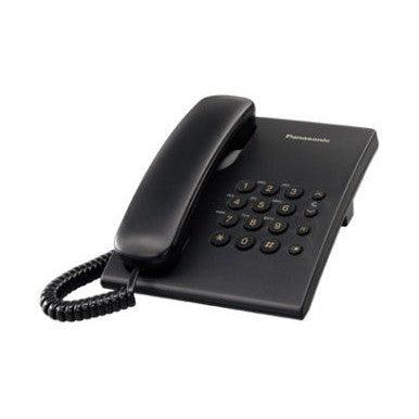 Panasonic Teléfono Unilínea KX-TS500MEB, Alámbrico, Negro