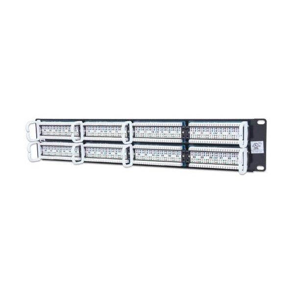 Intellinet Panel de Parcheo Cat5e, 48 Puertos RJ-45, 2U, Negro