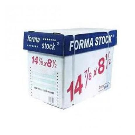 Formastock Papel Stock 1 Tanto, 3000 Hojas, 15'' x 11'', Verde