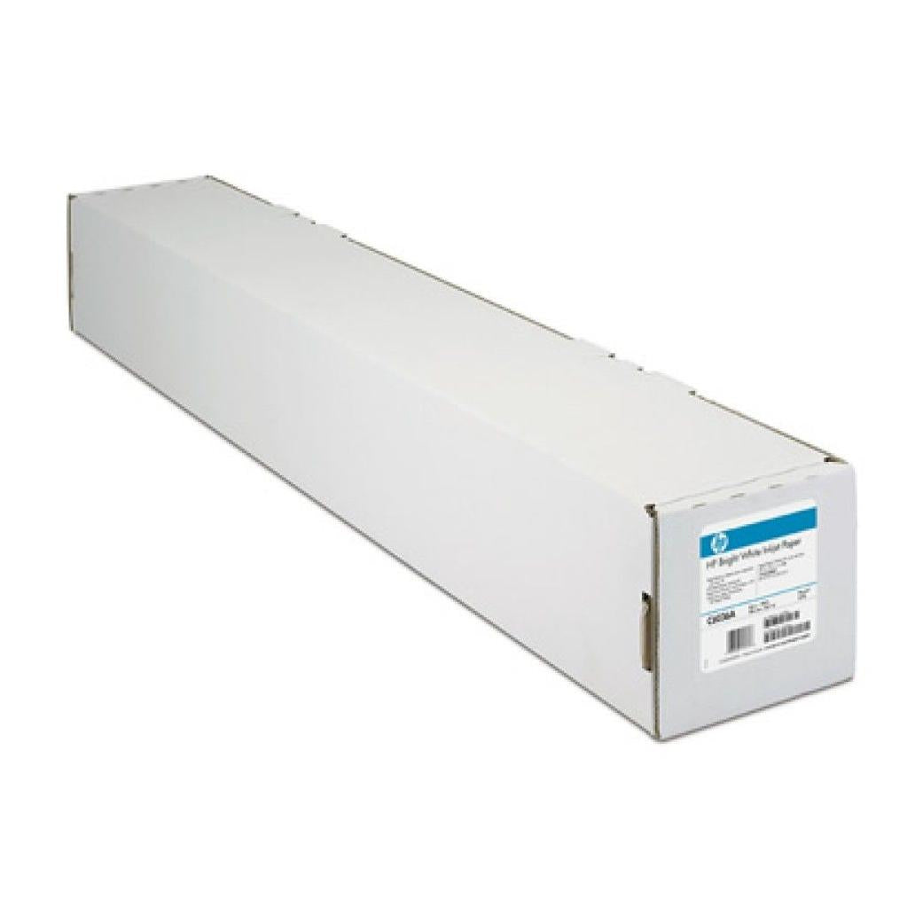 Rollo de Papel Bond HP C1860A Inyección de Tinta Formato (24"x150) Opaco Blanco