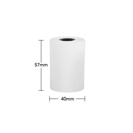 Nextep Rollo de Papel Térmico 57 x 40mm, 10 Rollos