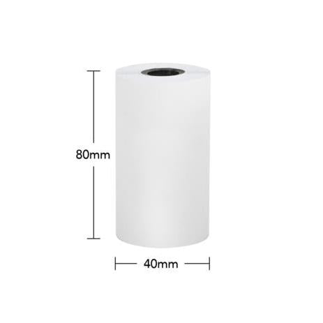 Nextep Rollo de Papel Térmico, 80 x 40mm, 5 Rollos