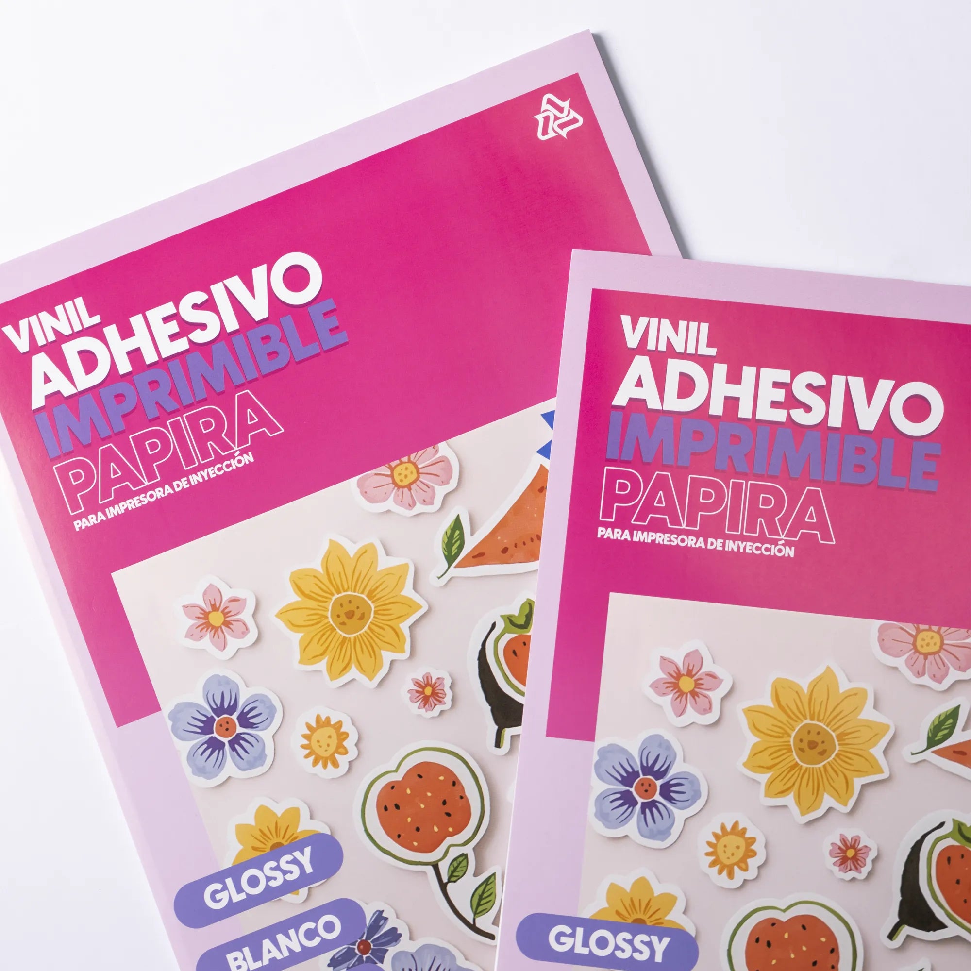 Vinil Adhesivo Imprimible Papira Blanco Glossy A4