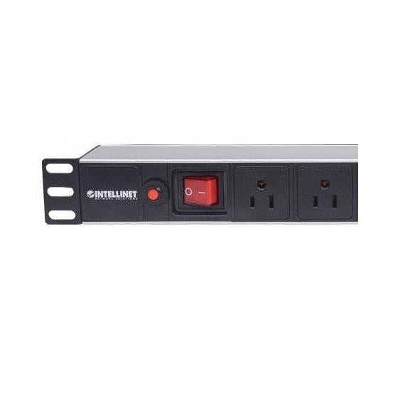 Intellinet PDU para Rack 19'' 713993, 125V, 15A, 8 Contactos
